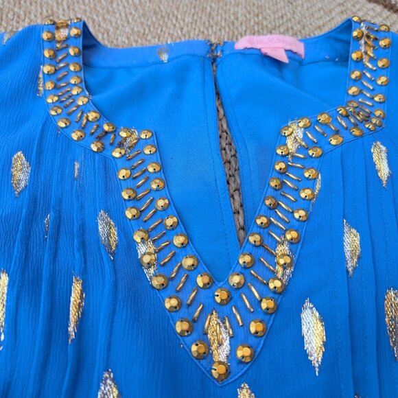 Lilly Pulitzer Ariele Silk Romper – Size XS – EUC - Picture 11 of 16